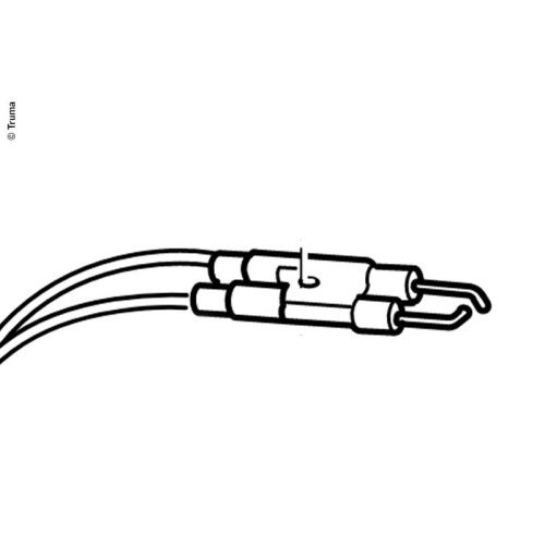 Spark plug with socket, spare part Truma Boiler
