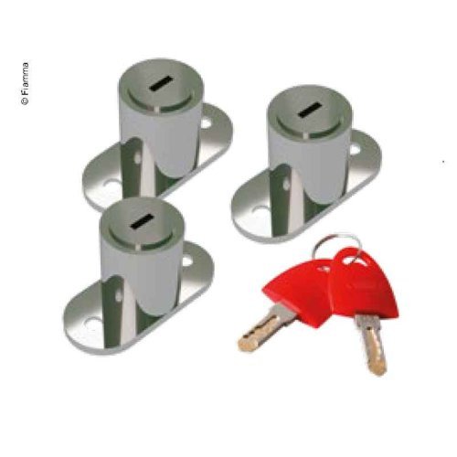 3 Schließzyl.+ 6Schlüssel