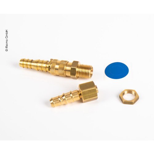 Spare plug-in coupling with connection grommets