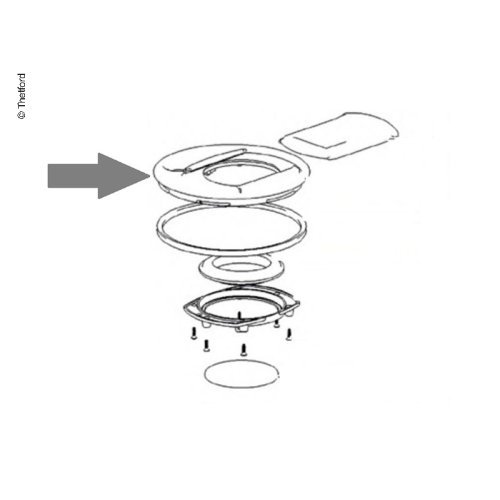 C400 Hold.Tank Plate left