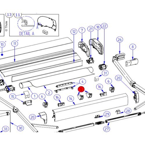 Gliding Angle Lead Rail