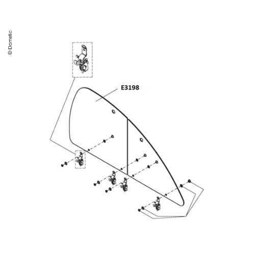 Glasabd. f.Cramer CH960
