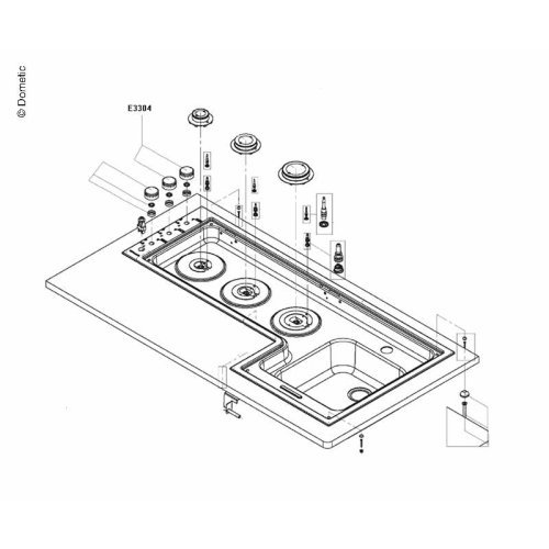 Drehknopf Temperaturwahl