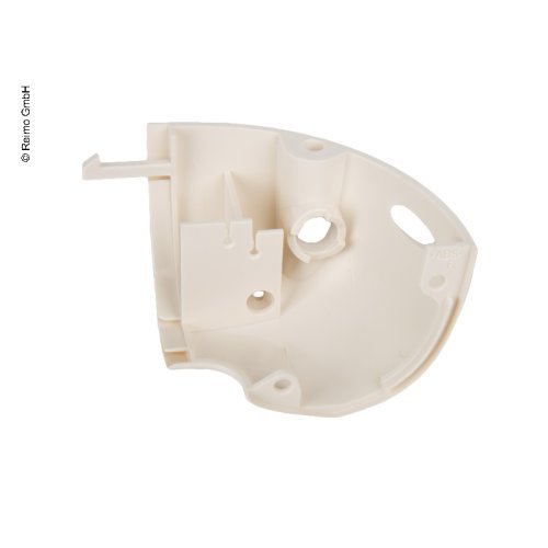 Bearing/end piece right cream white RAL9001