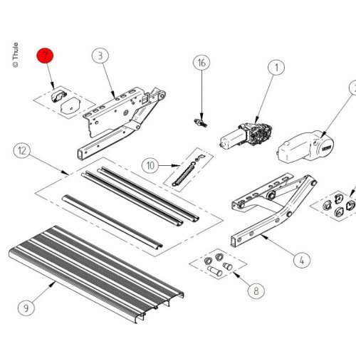 Abdeckung Schalter V10