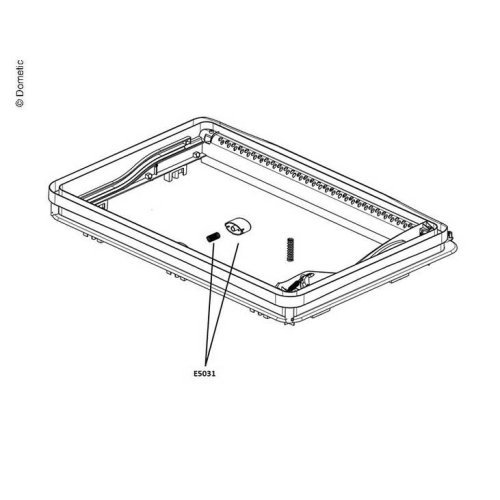 Drucktasterknopf mitFeder