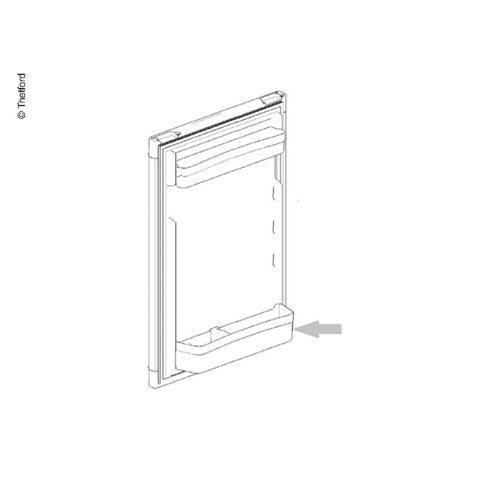 Türfach unten Kühlschrank