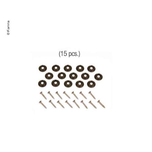 Push buttons for skirting