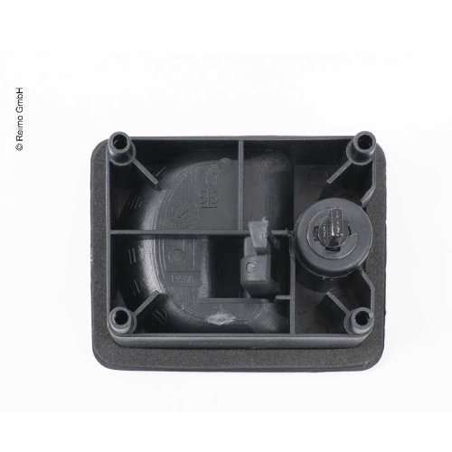 Recessed handle lock for wall thickness 28-45 mm