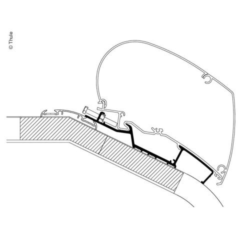 Thule Adapter LMC Liberty TI Series 6, 300cm