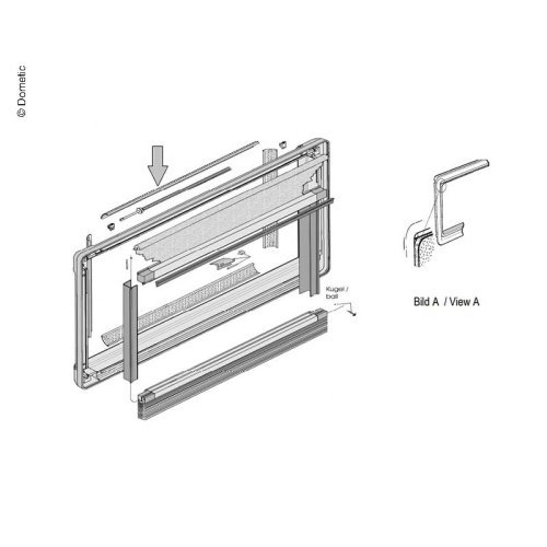 Lüftungsprof.Innenrahm.S5