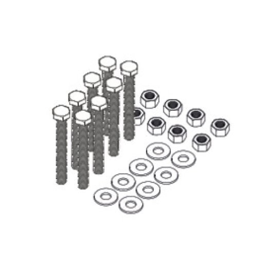 Set of 8 screws M10x100
