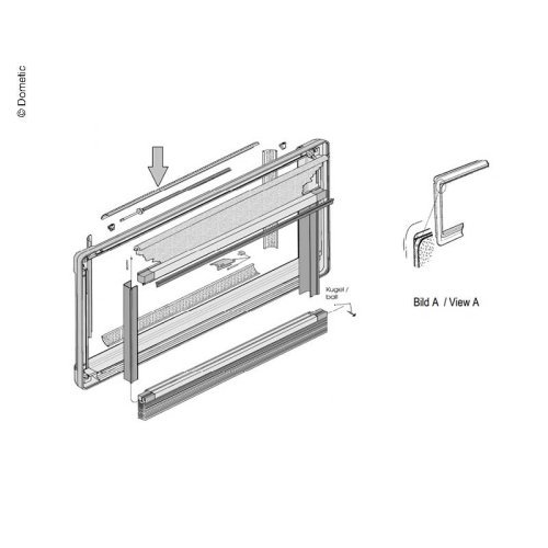Lüftungsprof.Innenrahm.S5