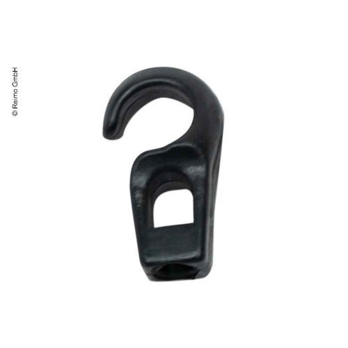 Mounting hooks for climacover, black