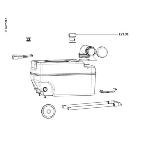 Adapter mit Dichtung