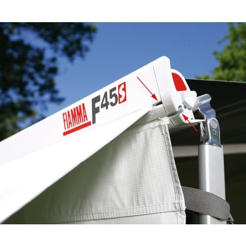 Awning F45S, 300cm cover Polar White, cloth Roayl Grey