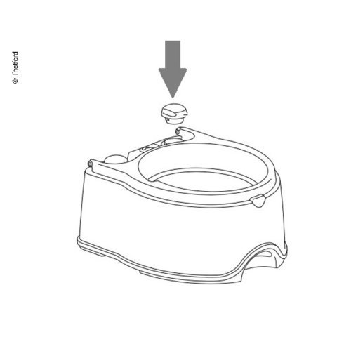 Waterfill cap signalwhite
