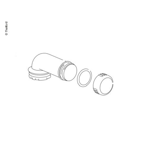 Pour out Spout PP Qube bl