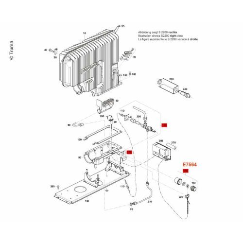 Zündsicherungshahn 30mbar