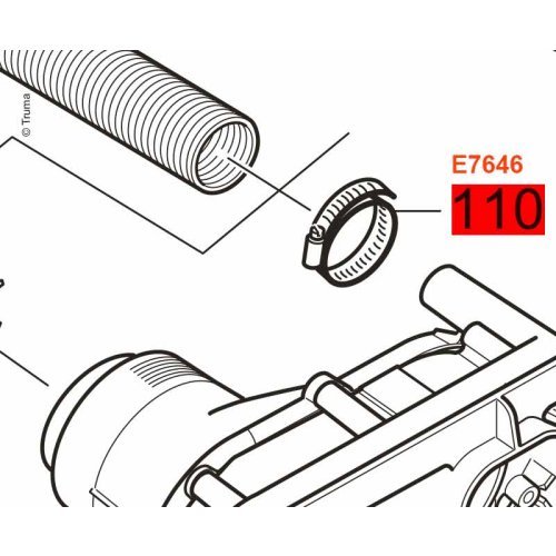 Hose clamp 20 - 32 mm