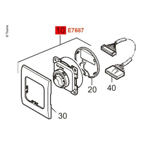 Bedienteil Trumatic E
