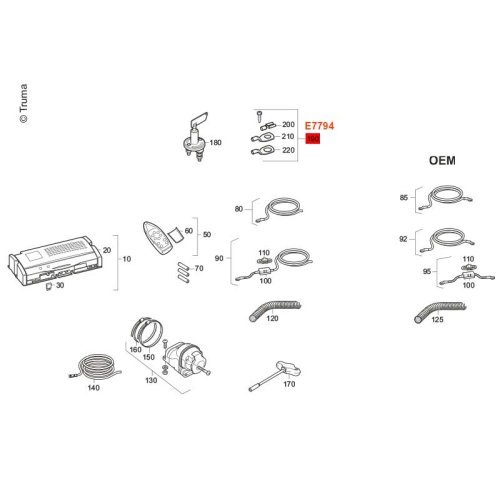 Beipack Elektroklemmen