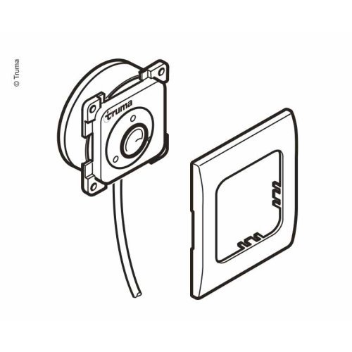 Bedienteil 230V schwarz