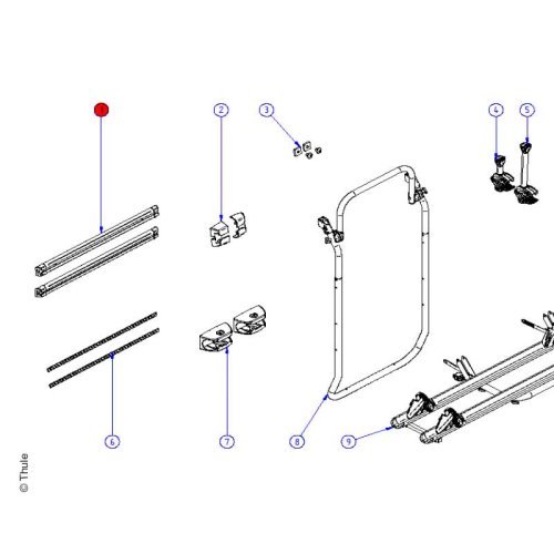 Mounting Rail Ducato 2007