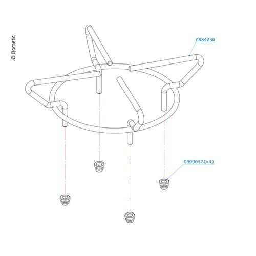 Einhängegitter f.MO9222