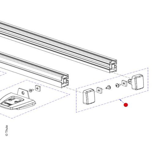 Base Rail Covers left/rig