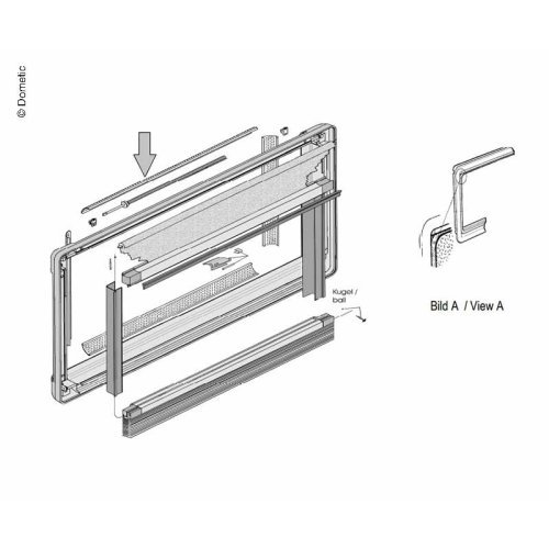 Lüftungsprof.Innenrahm.S5