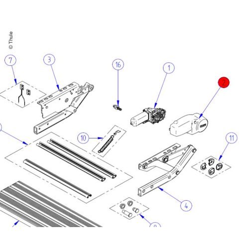 Motor Cover Single Step