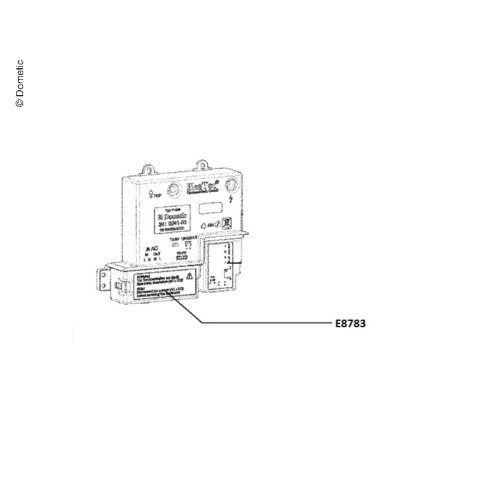 Abdeckung Netzanschluss