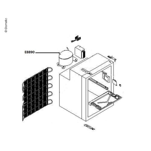 Kompressor BD35F f.MDC50