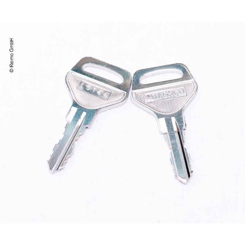 2 spare keys Door Lock