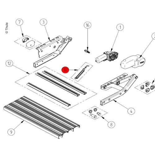 Spring Assy Step V10 2Stk