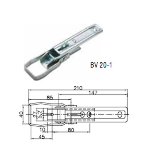 Winterhoff BV 20-1 side plate lock