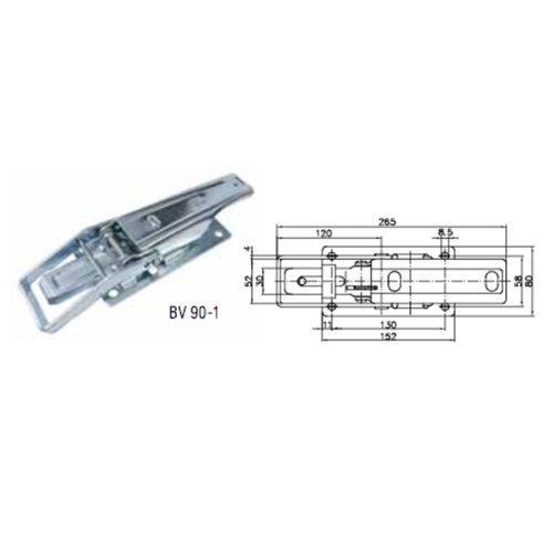Winterhoff BV 90-1 side plate lock