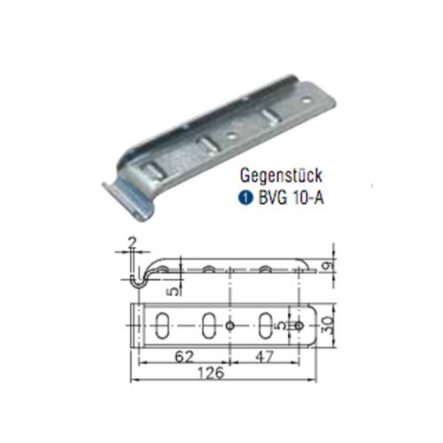 Winterhoff counterpart side plate lock BVG 10-A