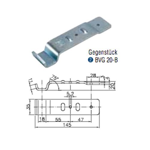 Winterhoff Counterpart Dropside closure BVG 20-B