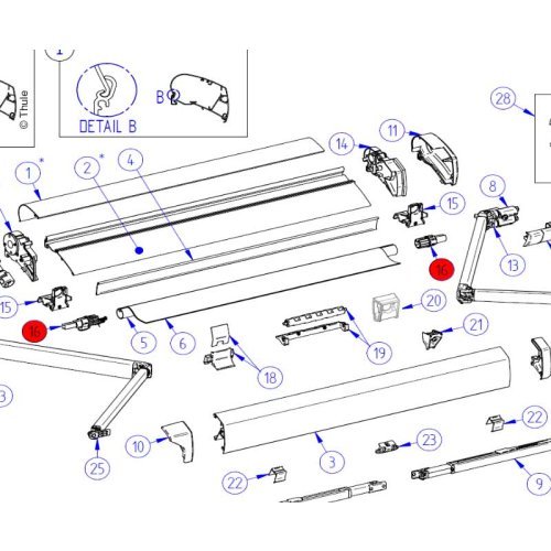 LH+RH Endcap RollTube6200